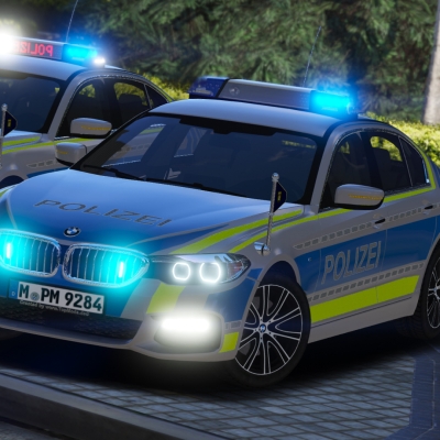 TopMods BMW 540i Xdrive Polizei Bayern ELS